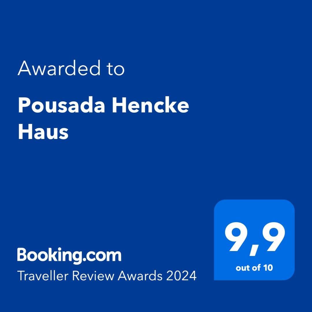 Pousada Hencke Haus (Adults Only) カネラ エクステリア 写真