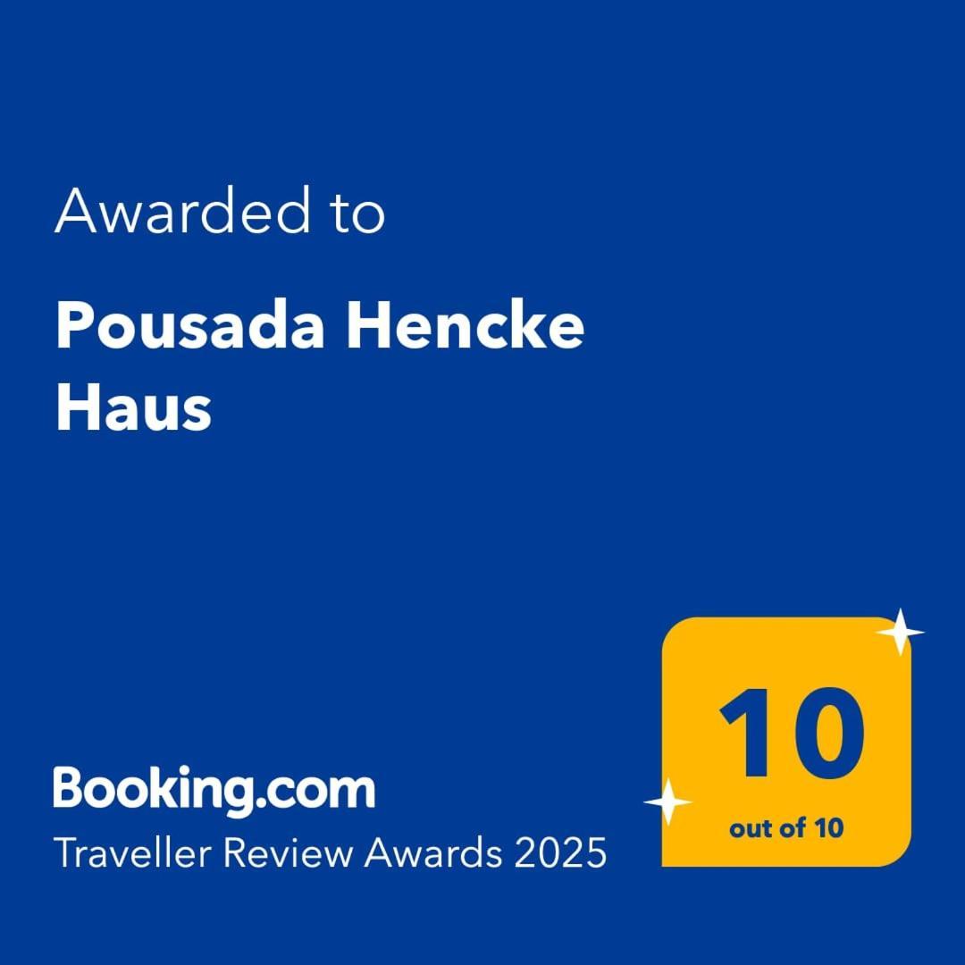 Pousada Hencke Haus (Adults Only) カネラ エクステリア 写真